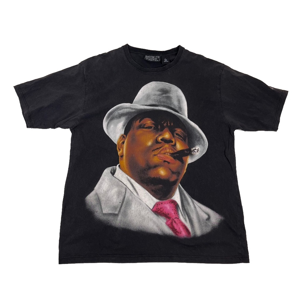 Vintage Y2k Biggie Smalls Brooklyn Mint Hip Hop T-shirt